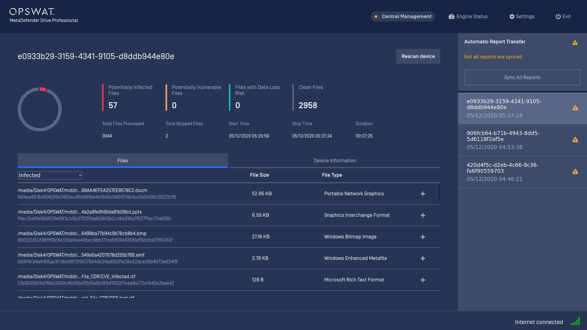 Présentation de MetaDefender Drive Professional Edition